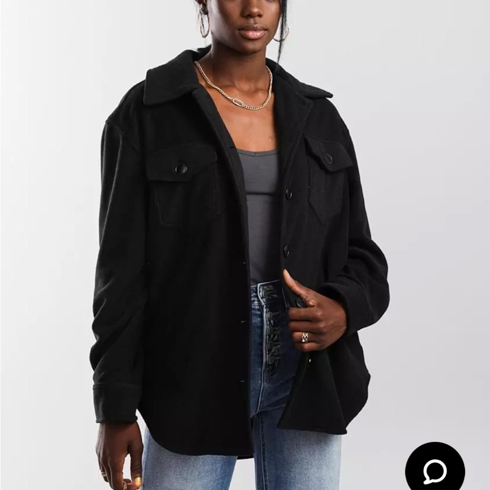 Fleece Shacket L